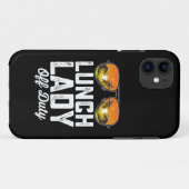 給食のおばちゃんのオフデューティーサングラス 最終登校日 Case-Mate iPhoneケース (裏面(横))