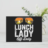 給食の女装サングラス最後の日 招待状 (スタンド正面)