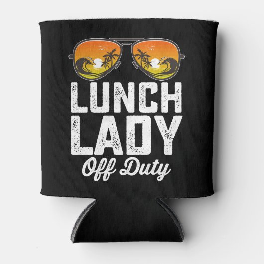 給食レディオフデューティサングラス学校の最終日 缶クーラー (正面)