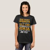 給食従事者 Tシャツ (正面フル)