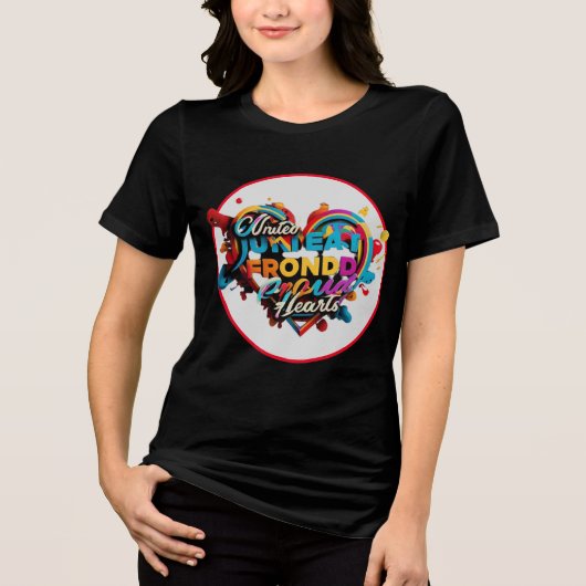 "統一されたすべての色で" トライブレンドＴシャツ (正面)