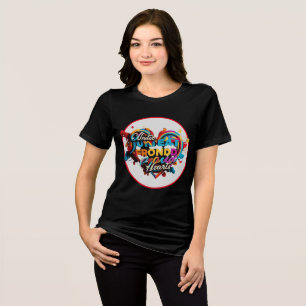 "統一されたすべての色で" トライブレンドＴシャツ