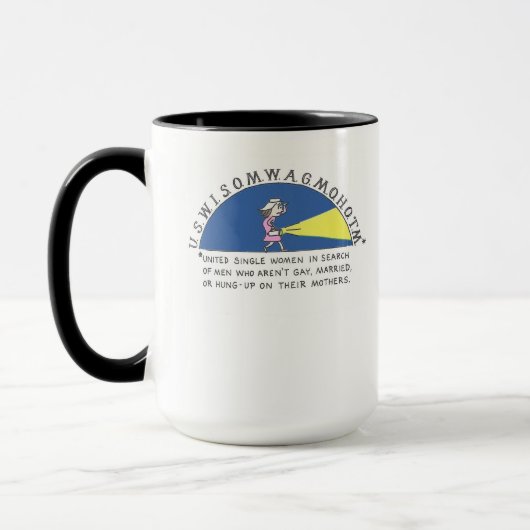 統一されたで独身のな女性のマグ マグカップ (左)