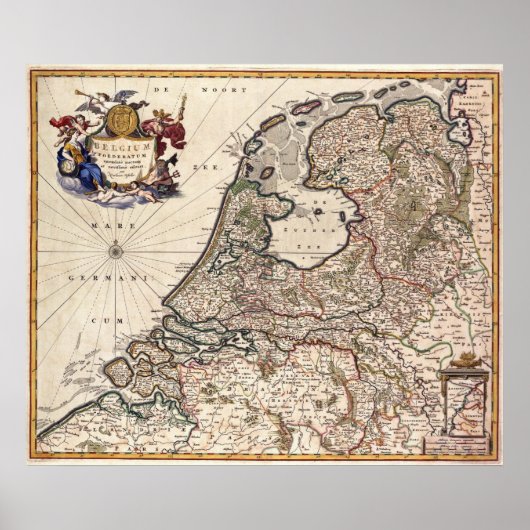 統一されたなオランダ ポスター (正面)