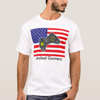 統一されたなゲーマー Tシャツ