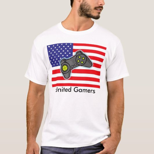 統一されたなゲーマー Tシャツ (正面)