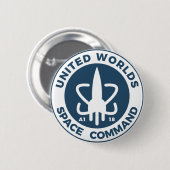 統一されたな世界の宇宙命令PIN 缶バッジ (正面&裏面)