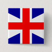 統一されたな帝国体制支持者の旗 缶バッジ (正面)