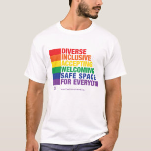 統一されたな本来の性格による安全な宇宙のワイシャツ Tシャツ