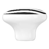 統一されたな赤線旗の消防士の消防士米国を薄くして下さい セラミックノブ (側面)