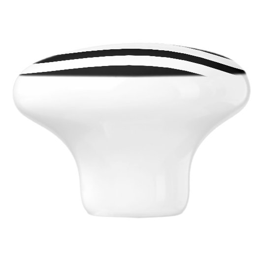 統一されたな赤線旗の消防士の消防士米国を薄くして下さい セラミックノブ (側面)