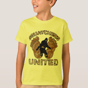 統一されたなSquatcher Tシャツ