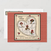 統一されたまたは1_に分割 ポストカード (正面/裏面)