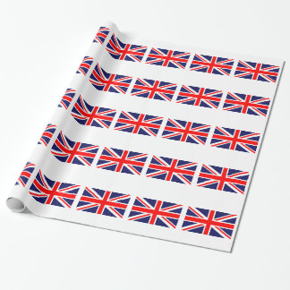 統一されたイギリス素晴らし同盟ジャック国旗 ラッピングペーパー