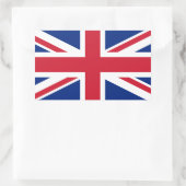 統一されたキングダム国旗のシール* 長方形シール (バッグ)