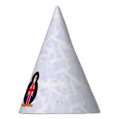 統一されたキングダム国旗の休日ペンギン語 パーティーハット (右)