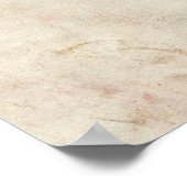 統一されたキングダム水彩地図 ポスター (角)