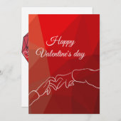 統一されたハート:クーデターのハッピーバレンタインデーカード シーズンカード (正面/裏面)