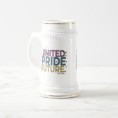 統一されたプライドフューチャーマグ ビールジョッキ (正面左)