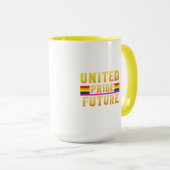 統一されたプライドフューチャーマグ マグカップ (正面右)