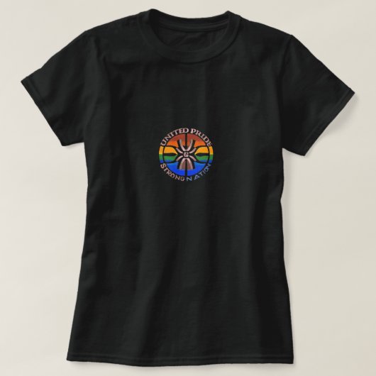 統一されたプライド強国 Tシャツ (デザイン正面)