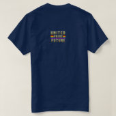 統一されたプライド未来メンズベーシックTシャツ Tシャツ (デザイン裏面)