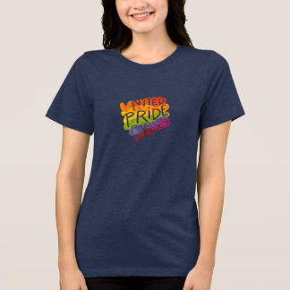統一されたプライド誇りを持った未来 トライブレンドTシャツ