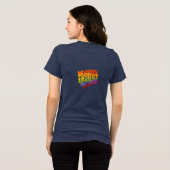 統一されたプライド誇りを持った未来 トライブレンドTシャツ (裏面全面)