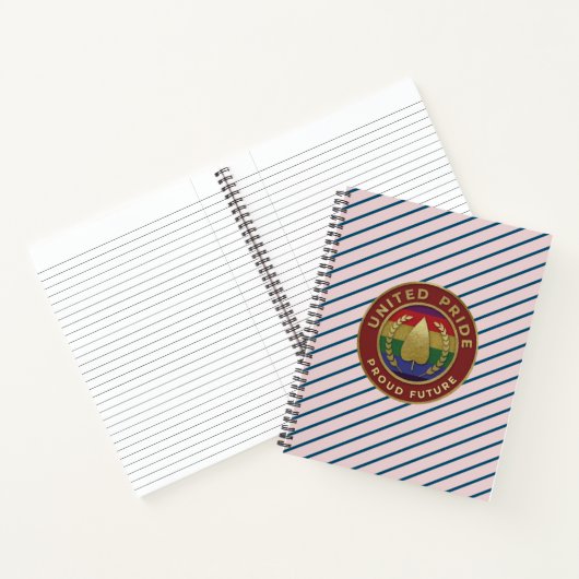 統一されたプライド誇りを持った未来 ノートブック (内部)