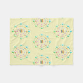 統一されたプライド誇りを持った未来 フリースブランケット (正面(横))