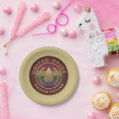 統一されたプライド誇りを持った未来 ペーパープレート (パーティー)