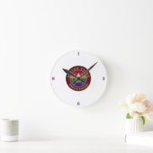 統一されたプライド誇りを持った未来 ラウンド壁時計 (ホーム)