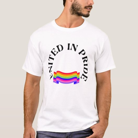 統一されたプライド Tシャツ (正面)