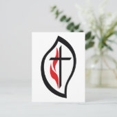 統一されたメソジスト女性 ポストカード (スタンド正面)