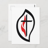 統一されたメソジスト女性 ポストカード (正面/裏面)