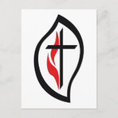 統一されたメソジスト女性 ポストカード (正面)