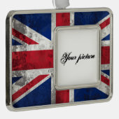 統一された国 シルバープレートフレームオーナメント (右)