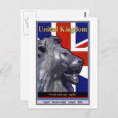 統一された国 ポストカード (正面/裏面)