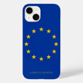 「統一された多様性の中」EU国旗EU Case-Mate iPhoneケース (裏面)