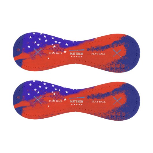 統一された州こうもり及び遊ボールパーソナライズされた 野球ボール (パネル)