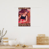 統一された州のアメリカ戦争IIプロモーション ポスター (キッチン)