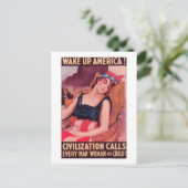 統一された州のアメリカ戦争IIプロモーション ポストカード (スタンド正面)