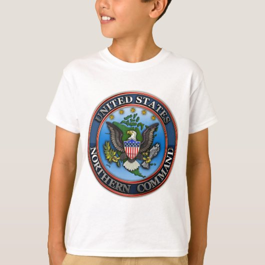 統一された州の北コマンド Tシャツ (正面)