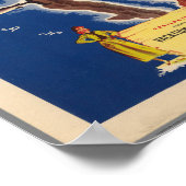 統一された州の地図 – 休暇と遊 ポスター (角)