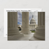 統一された州の大文字はがき ポストカード (正面/裏面)