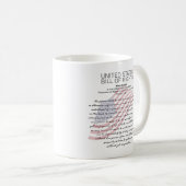 統一された州の権利。第五補正 コーヒーマグカップ (正面右)
