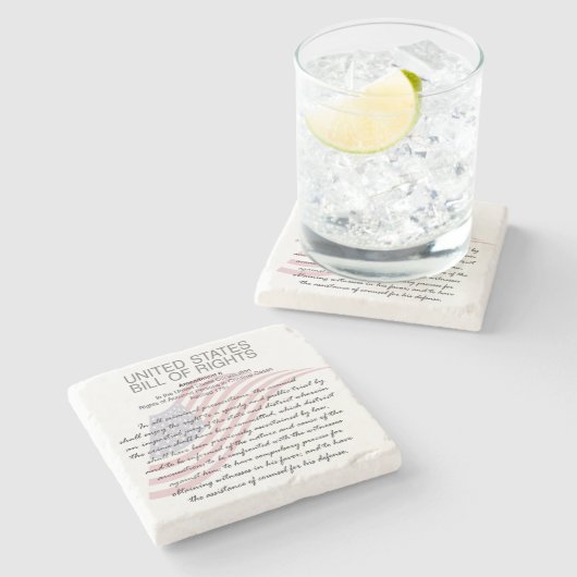 統一された州の権利。第6改正 ストーンコースター (横)