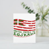 統一された州のEuskadi 2 ポストカード (スタンド正面)