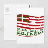 統一された州のEuskadi 2 ポストカード (正面/裏面)