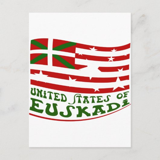 統一された州のEuskadi 2 ポストカード (正面)